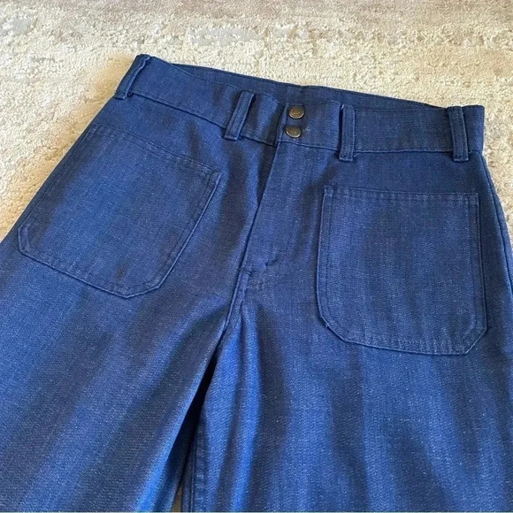 Levi's Vintage Fresh Produce Wide Leg 70's Bell Bottom Jeans Lightweight: 31? - Picture 9 of 15